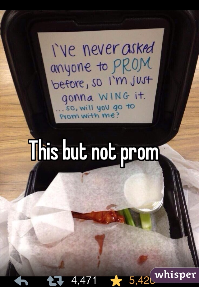 This but not prom