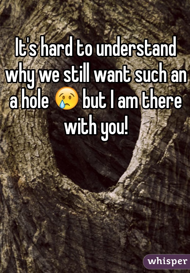 It's hard to understand why we still want such an a hole 😢 but I am there with you! 