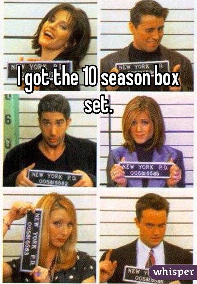 I got the 10 season box set. 