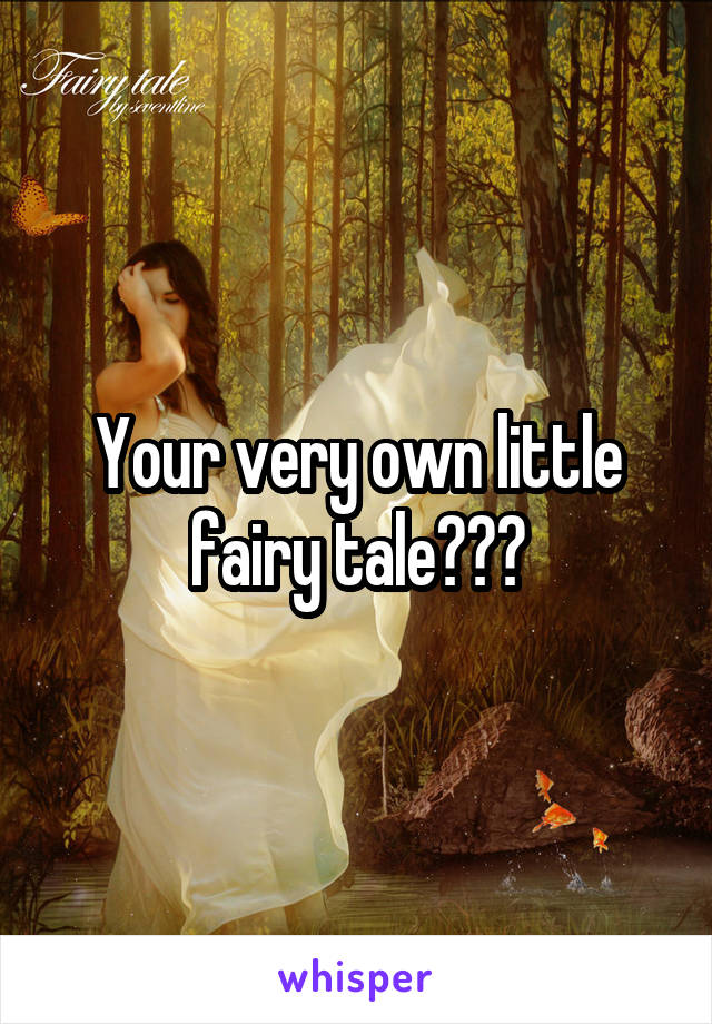 Your very own little fairy tale❤️😊