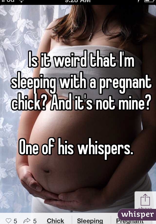 One of his whispers. 