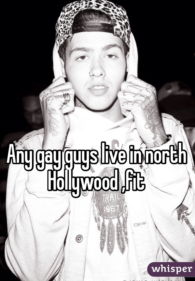 Any gay guys live in north Hollywood ,fit 