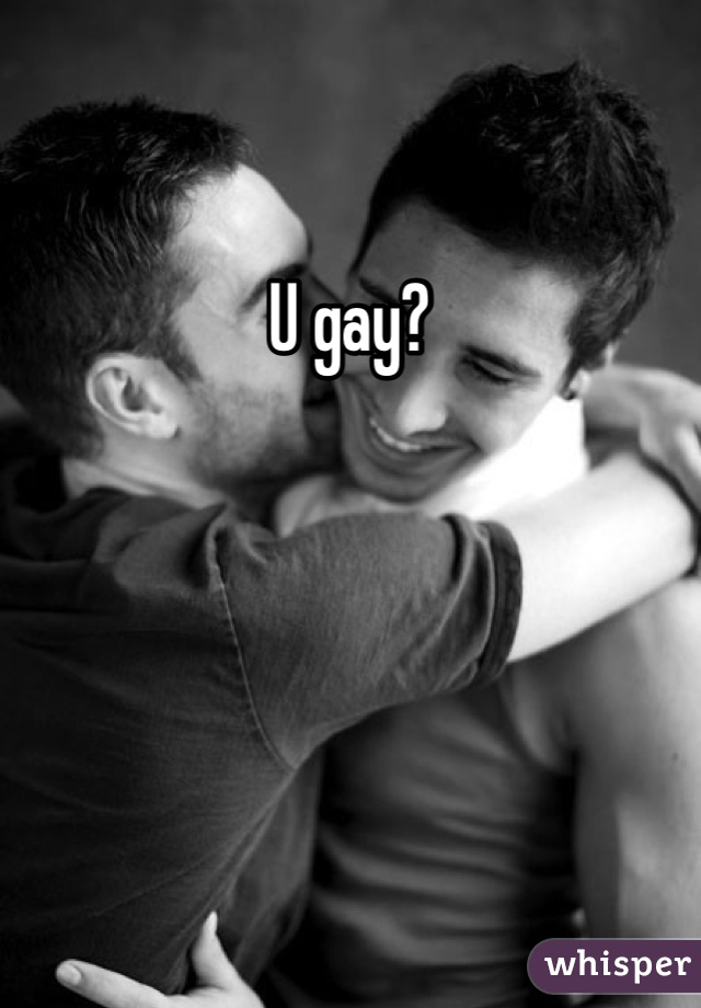 U gay?
