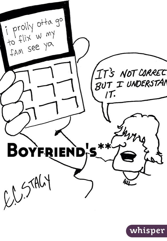 Boyfriend's**