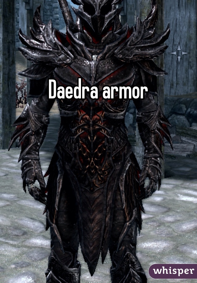 Daedra armor