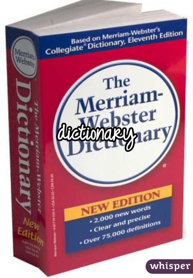 dictionary