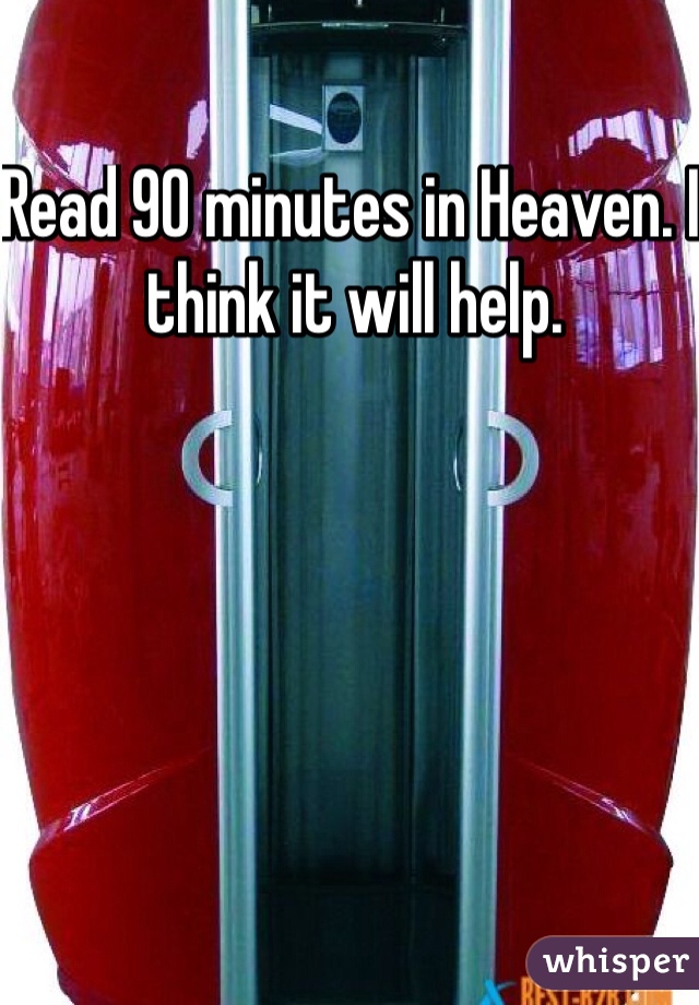 Read 90 minutes in Heaven. I think it will help. 