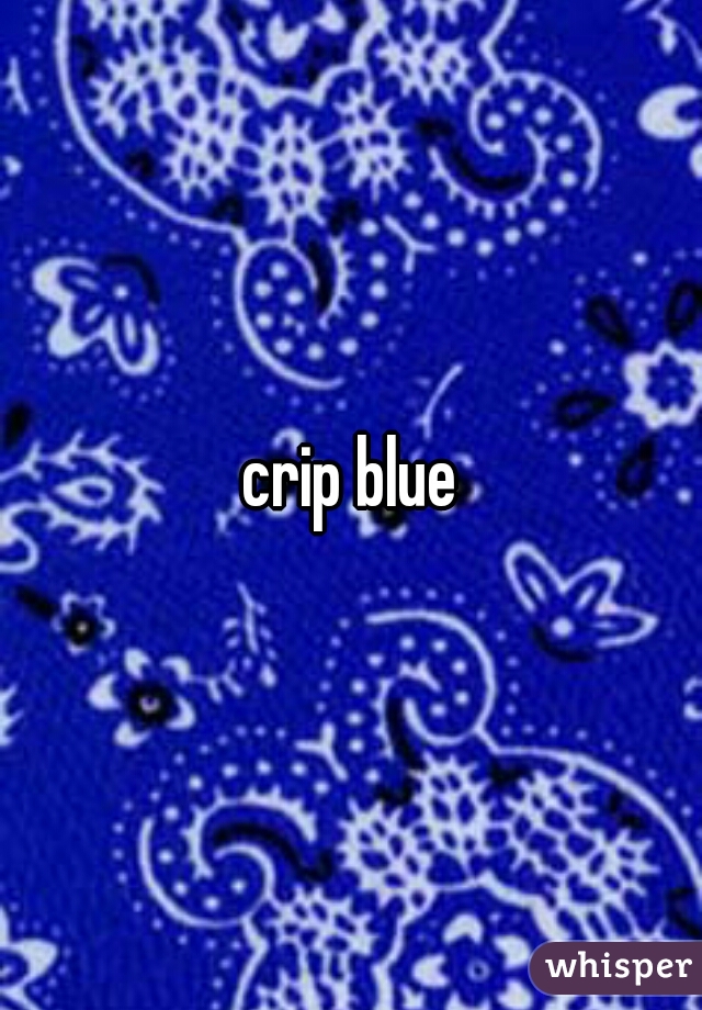 crip blue