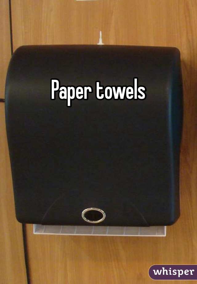 Paper towels 