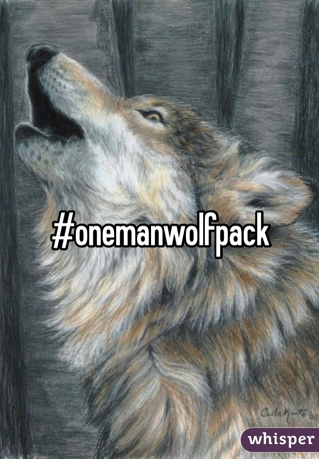 #onemanwolfpack
