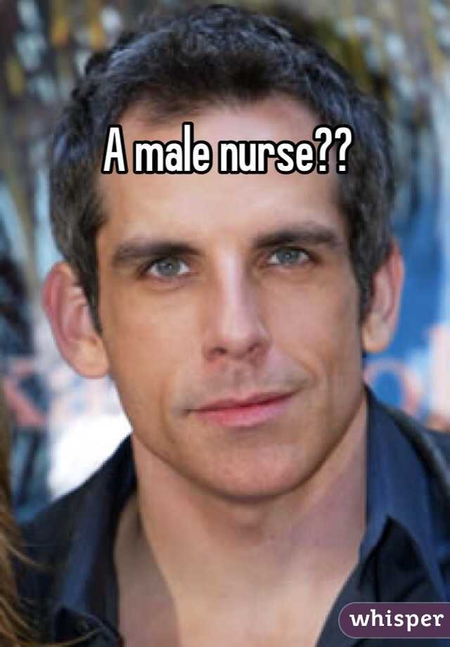 A male nurse??