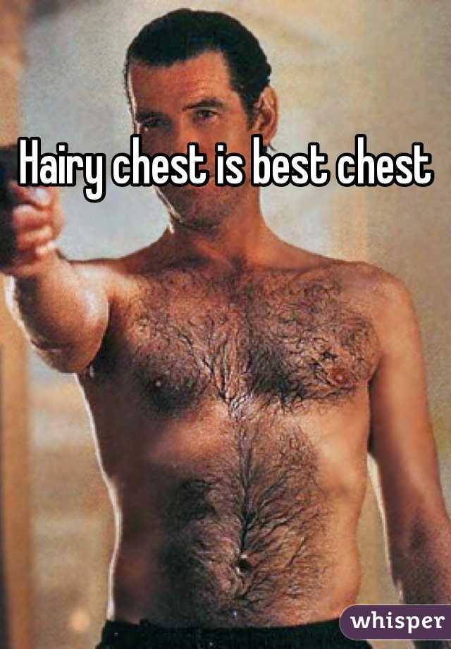 Hairy chest is best chest