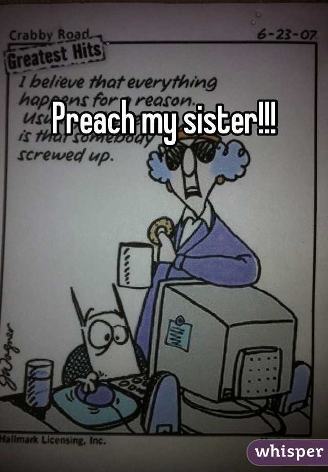 Preach my sister!!!