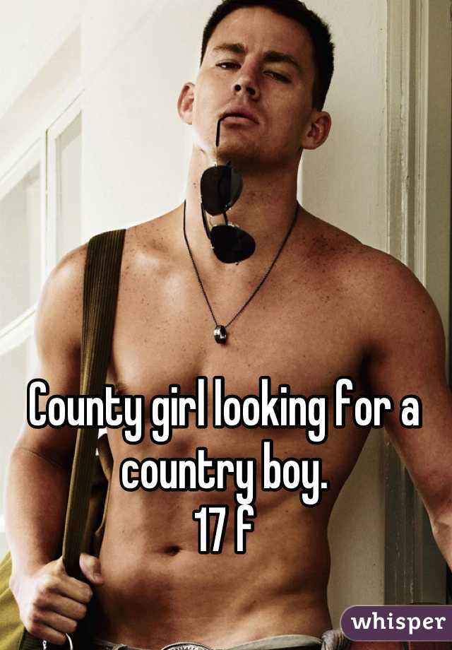 County girl looking for a country boy. 
17 f
