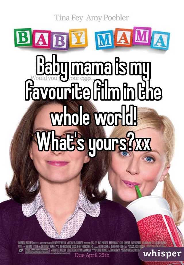 Baby mama is my favourite film in the whole world!
What's yours?xx
