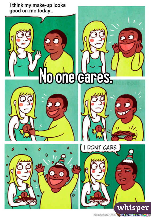 No one cares.