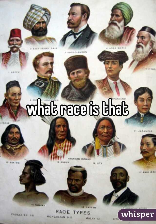 what race is that