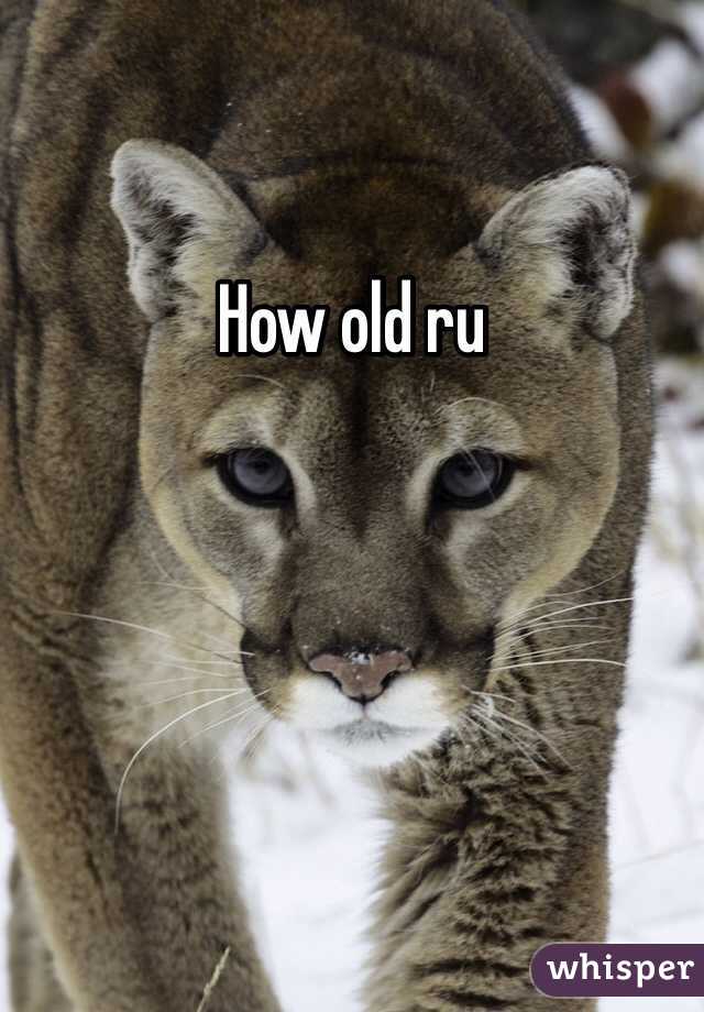 How old ru