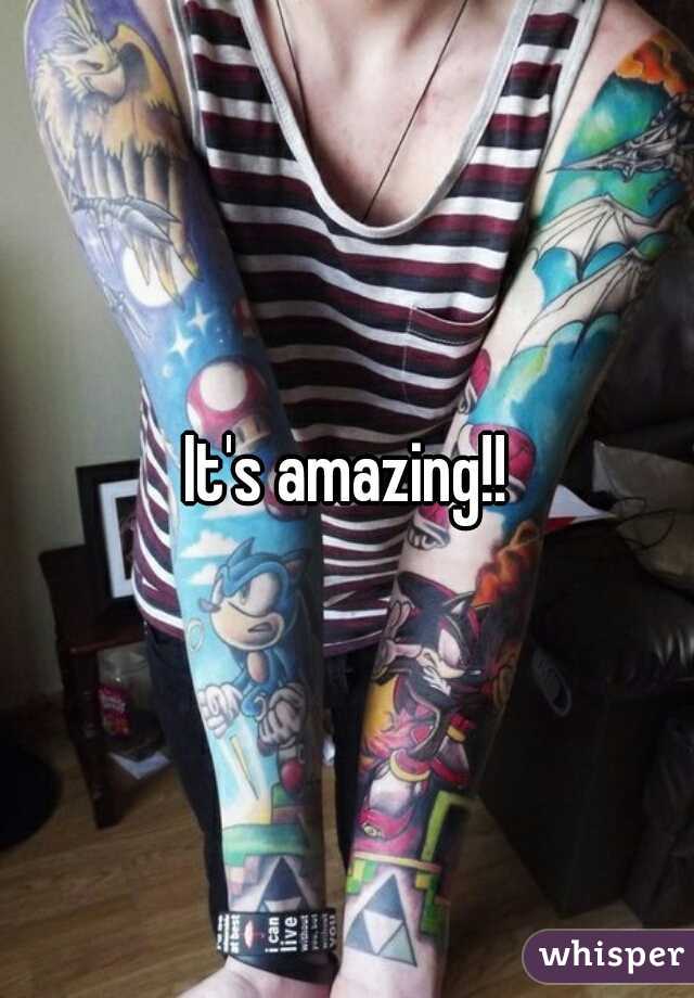 It's amazing!!