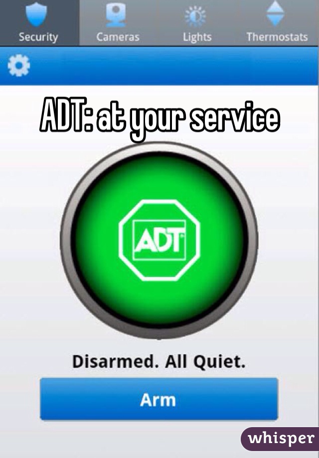 ADT: at your service 