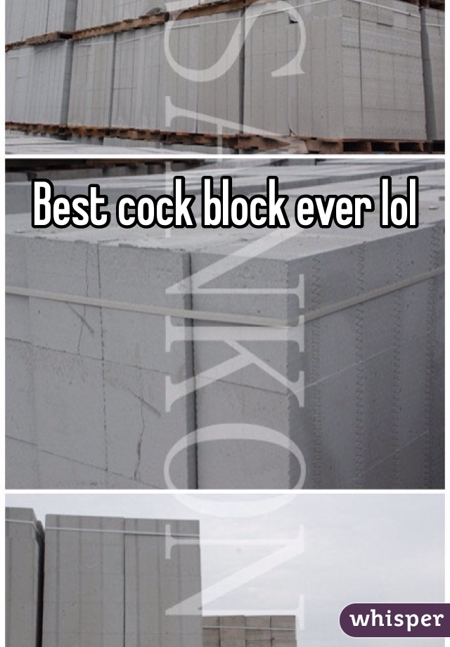 Best cock block ever lol