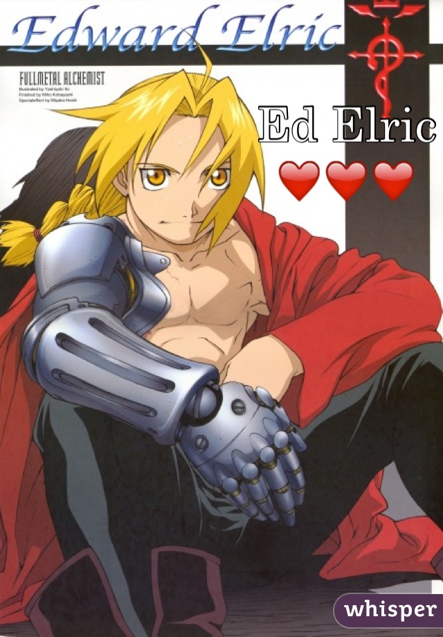 Ed Elric
❤️❤️❤️