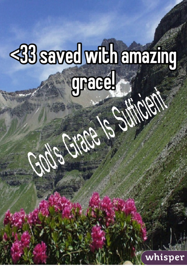 <33 saved with amazing grace!