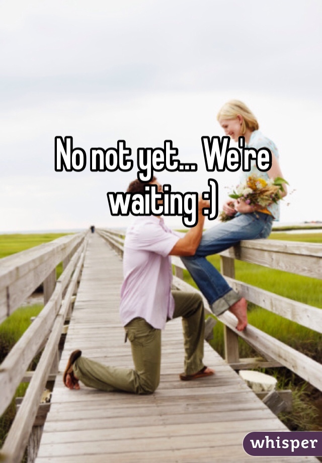 No not yet... We're waiting :)