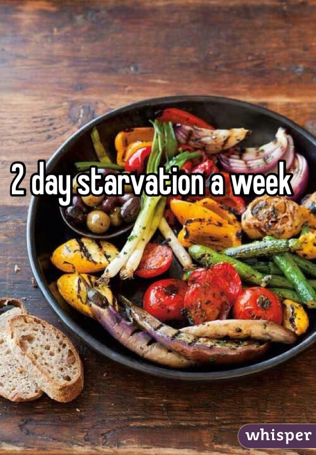2 day starvation a week 