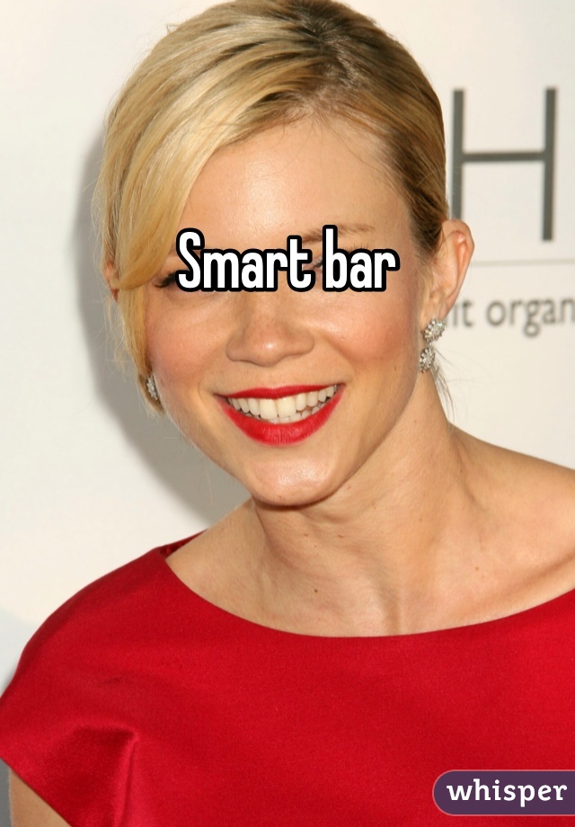 Smart bar