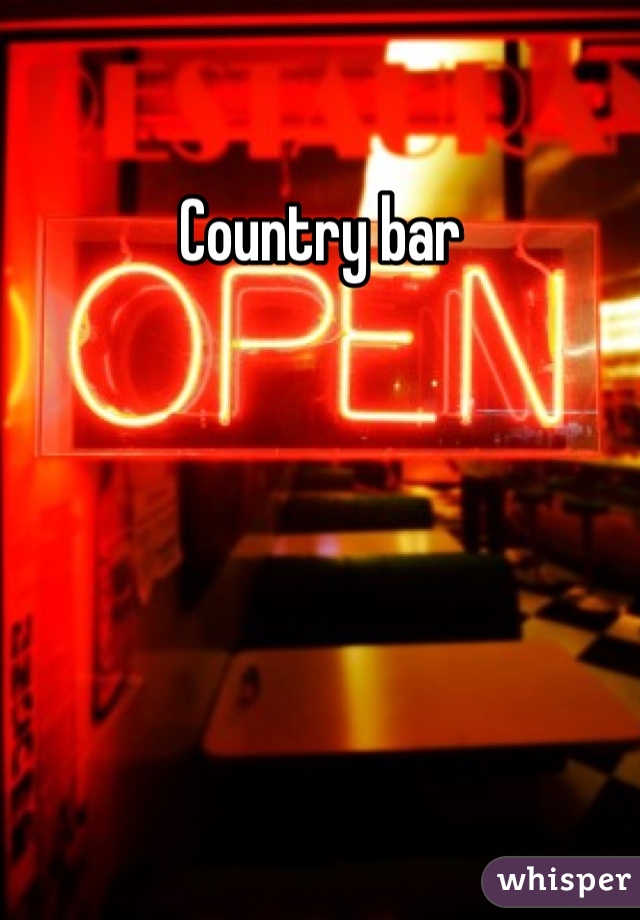Country bar 