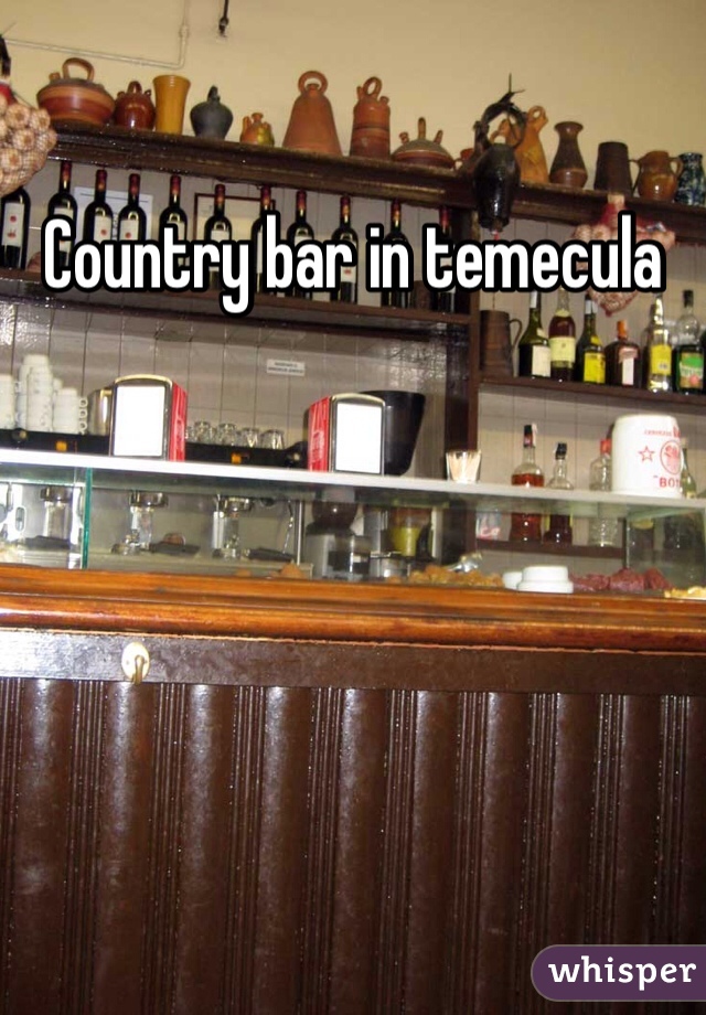 Country bar in temecula 