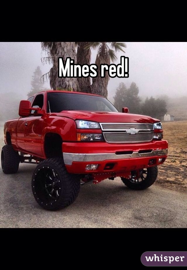 Mines red! 