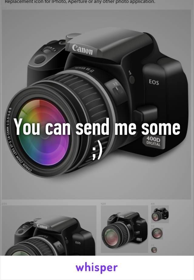 You can send me some ;)