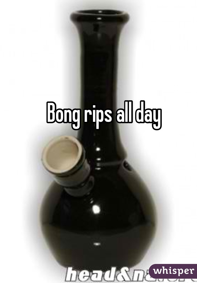 Bong rips all day