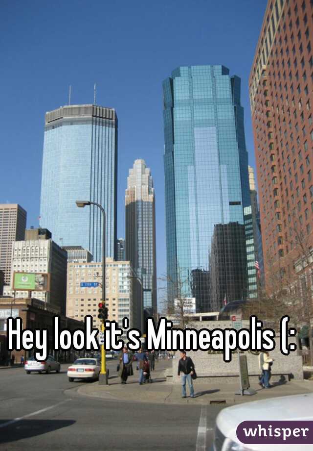 Hey look it's Minneapolis (: 