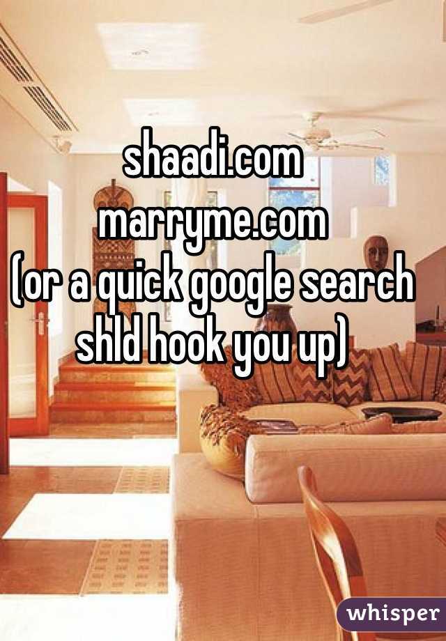 shaadi.com
marryme.com
(or a quick google search shld hook you up)