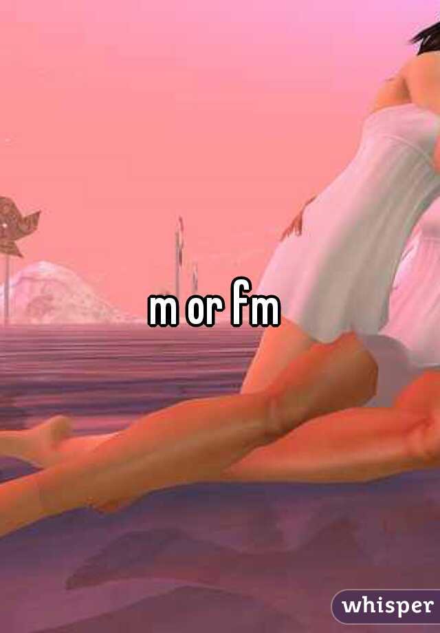 m or fm 