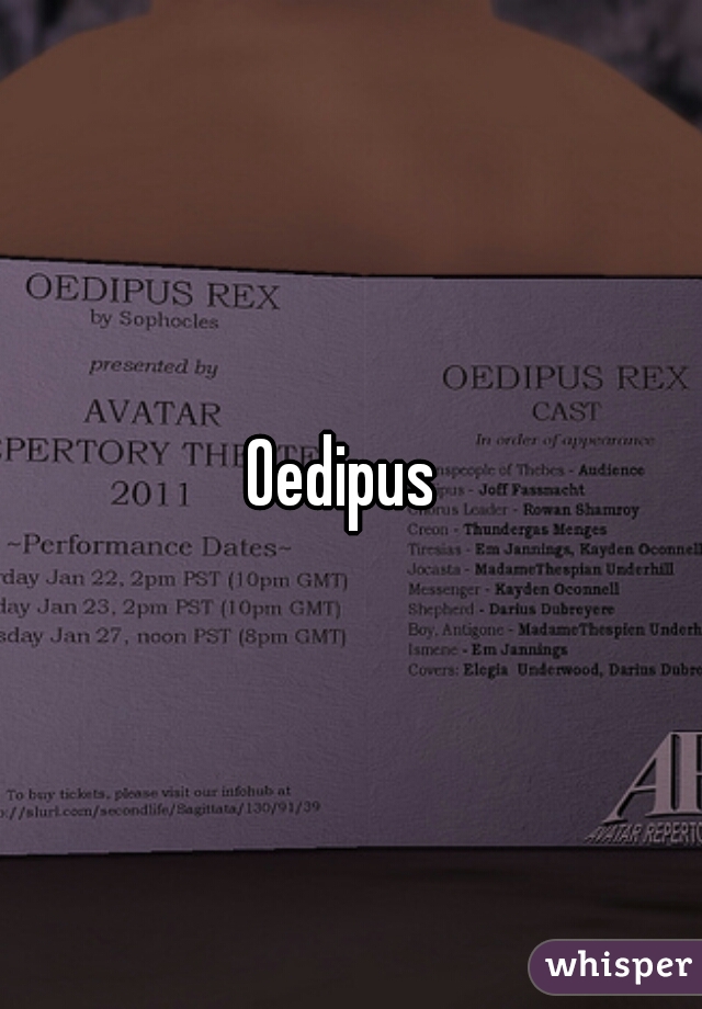 Oedipus 