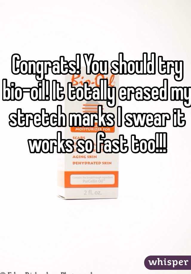 Congrats! You should try bio-oil! It totally erased my stretch marks I swear it works so fast too!!!