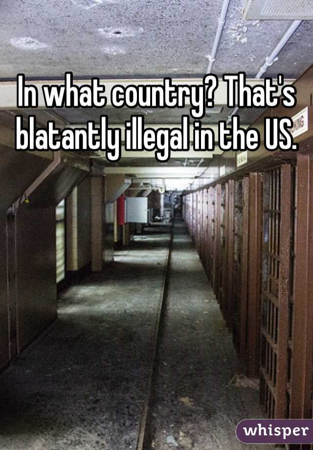 In what country? That's blatantly illegal in the US. 