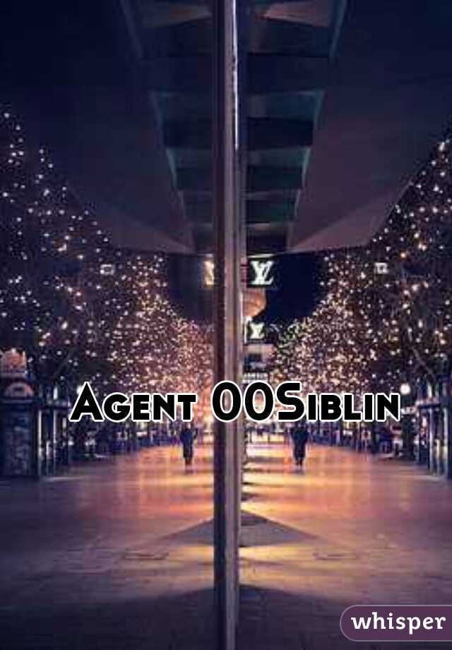 Agent 00Siblin  