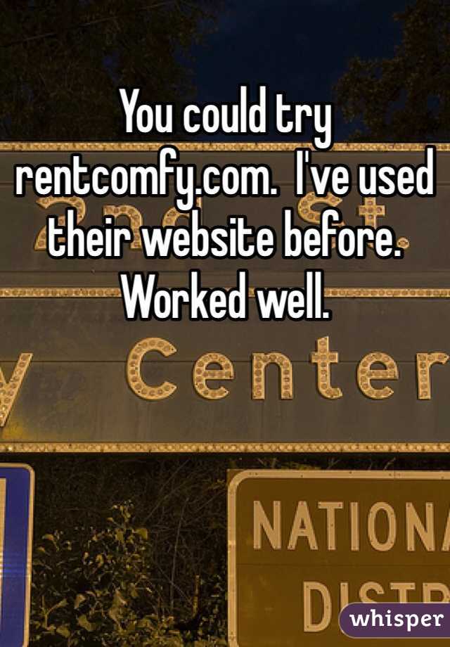 You could try rentcomfy.com.  I've used their website before.  Worked well.