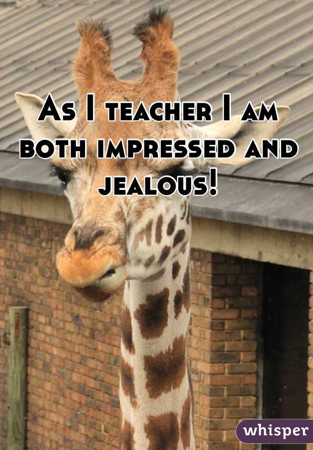 As I teacher I am both impressed and jealous! 
