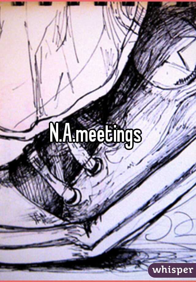 N.A.meetings 