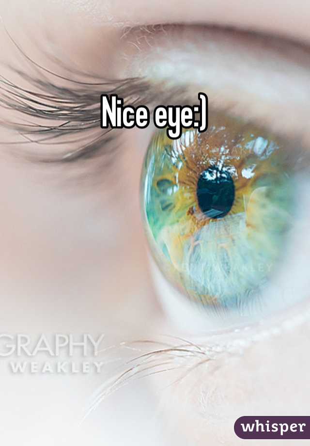 Nice eye:)