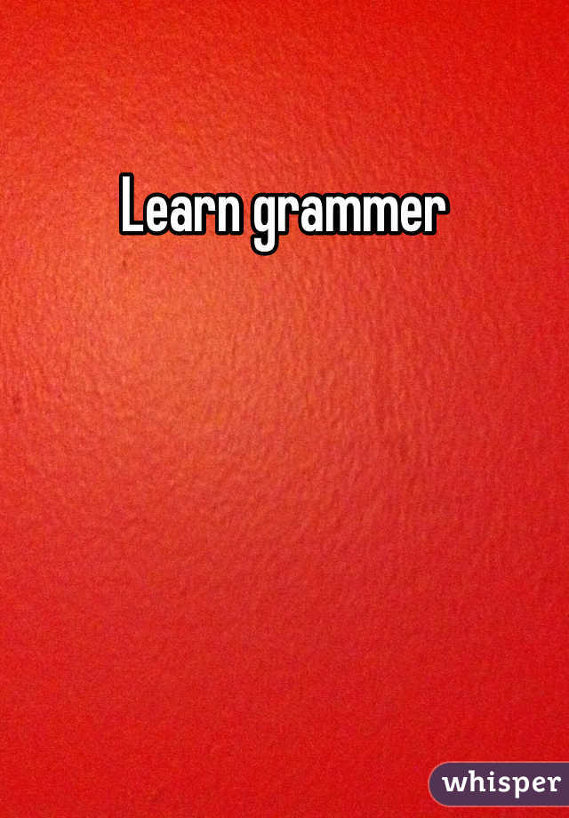 Learn grammer