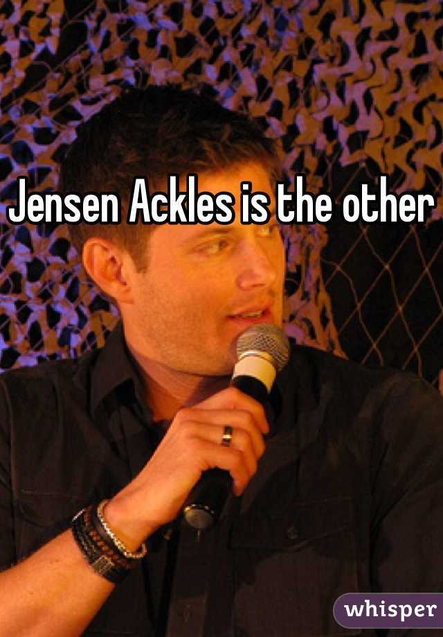 Jensen Ackles is the other