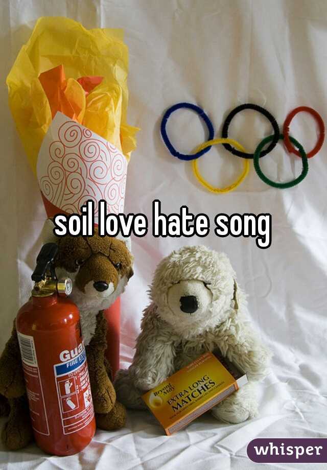 soil love hate song