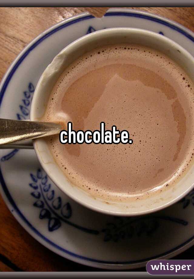 chocolate.